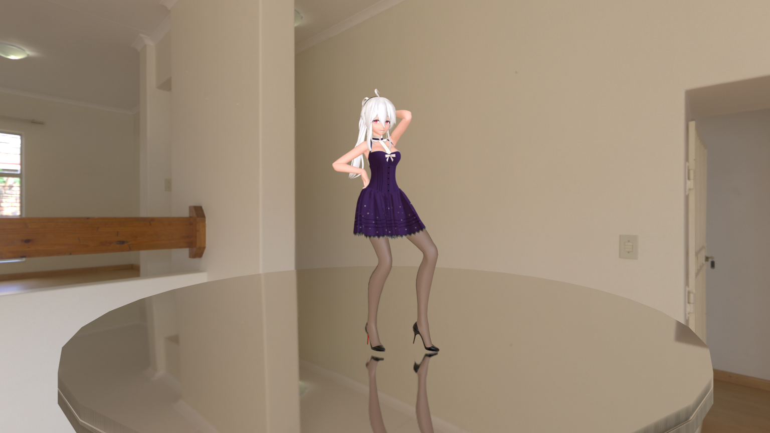 布料解算/弱音MMD-LUV